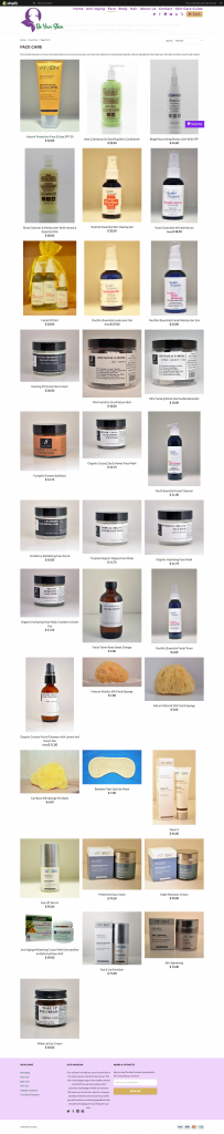Be Your Skin Face Care collection